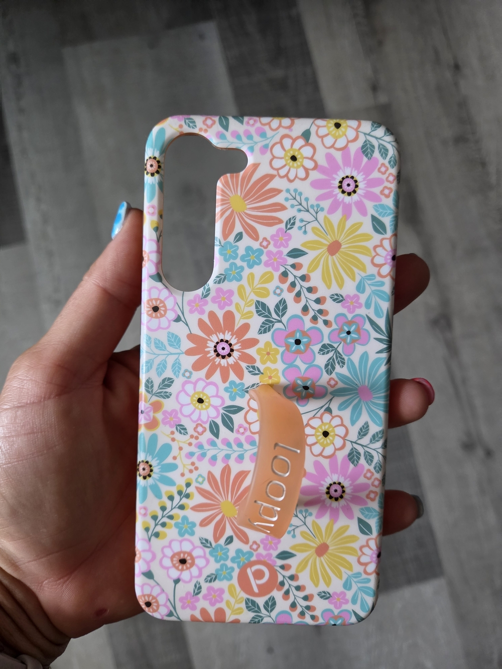 S23+ Loopy Phone Case - Floral Pastel Print